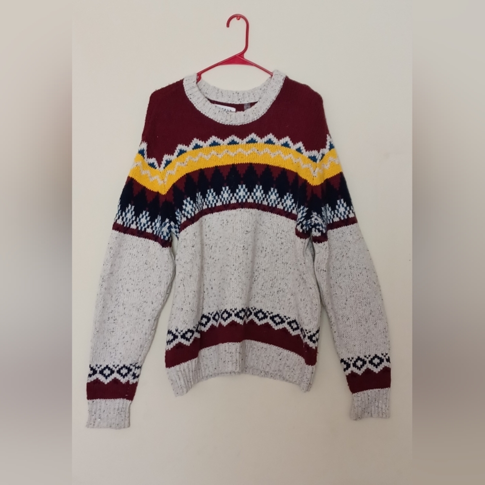 PacSun Geometric Knit Sweater